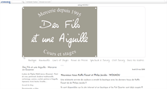 Desktop Screenshot of desfilsetuneaiguille.com